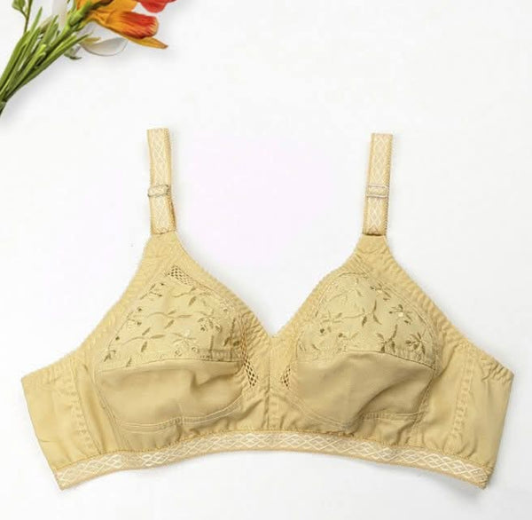 HALF CUP CHICKEN GRILL COTTON BRA